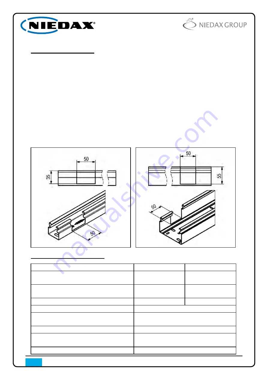 Niedax W-ALS 50X35 Скачать руководство пользователя страница 4