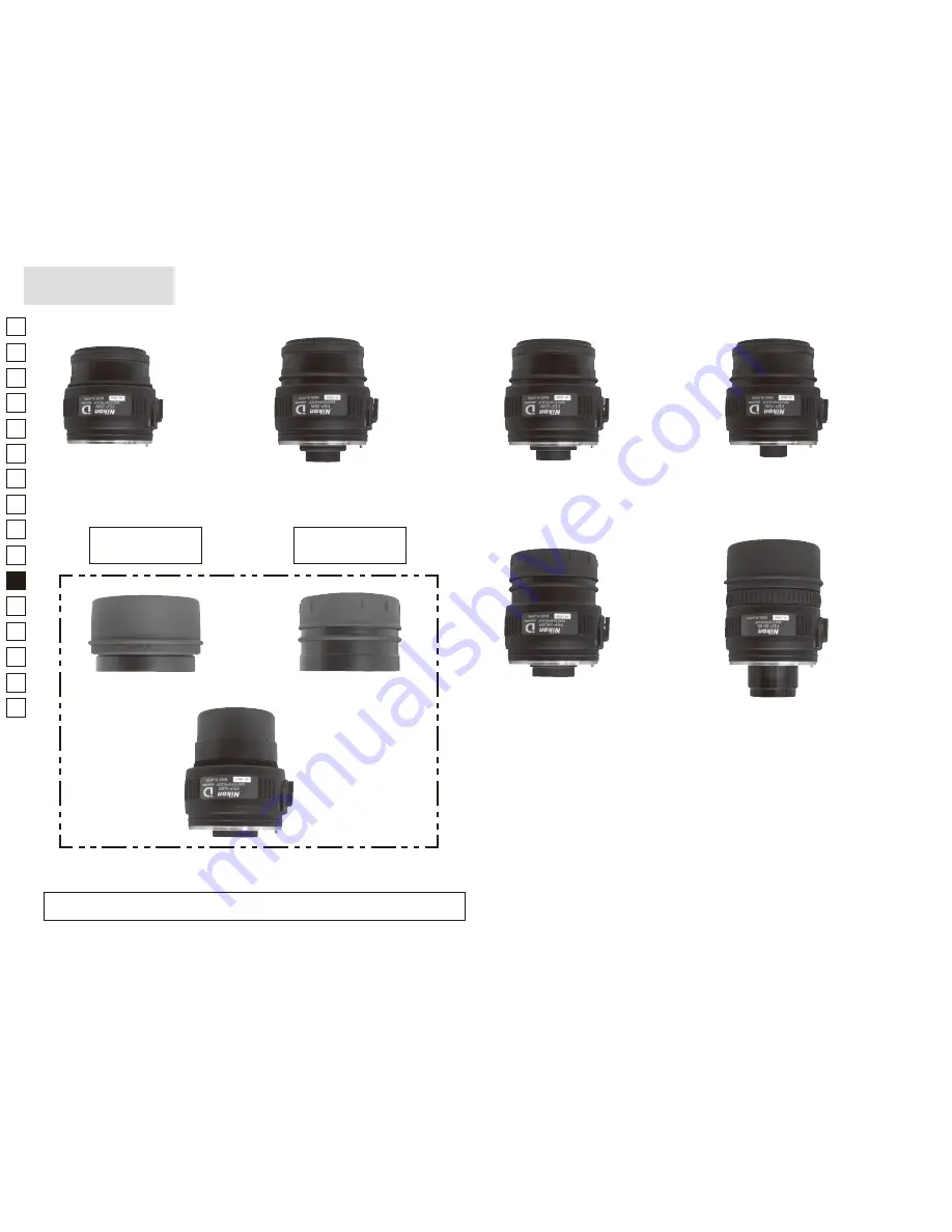 Nikon EDG 85 VR Instruction Manual Download Page 208