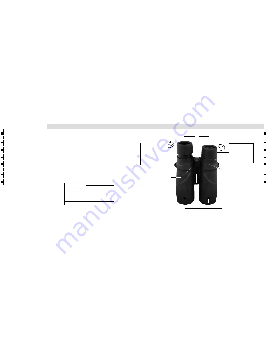 Nikon Monarch 10x42DCF Скачать руководство пользователя страница 6