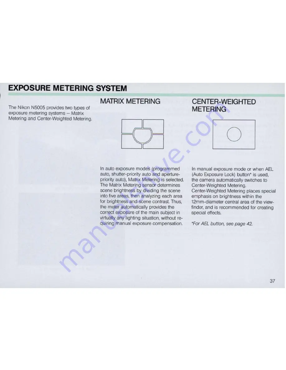 Nikon N5005 AF Instruction Manual Download Page 37