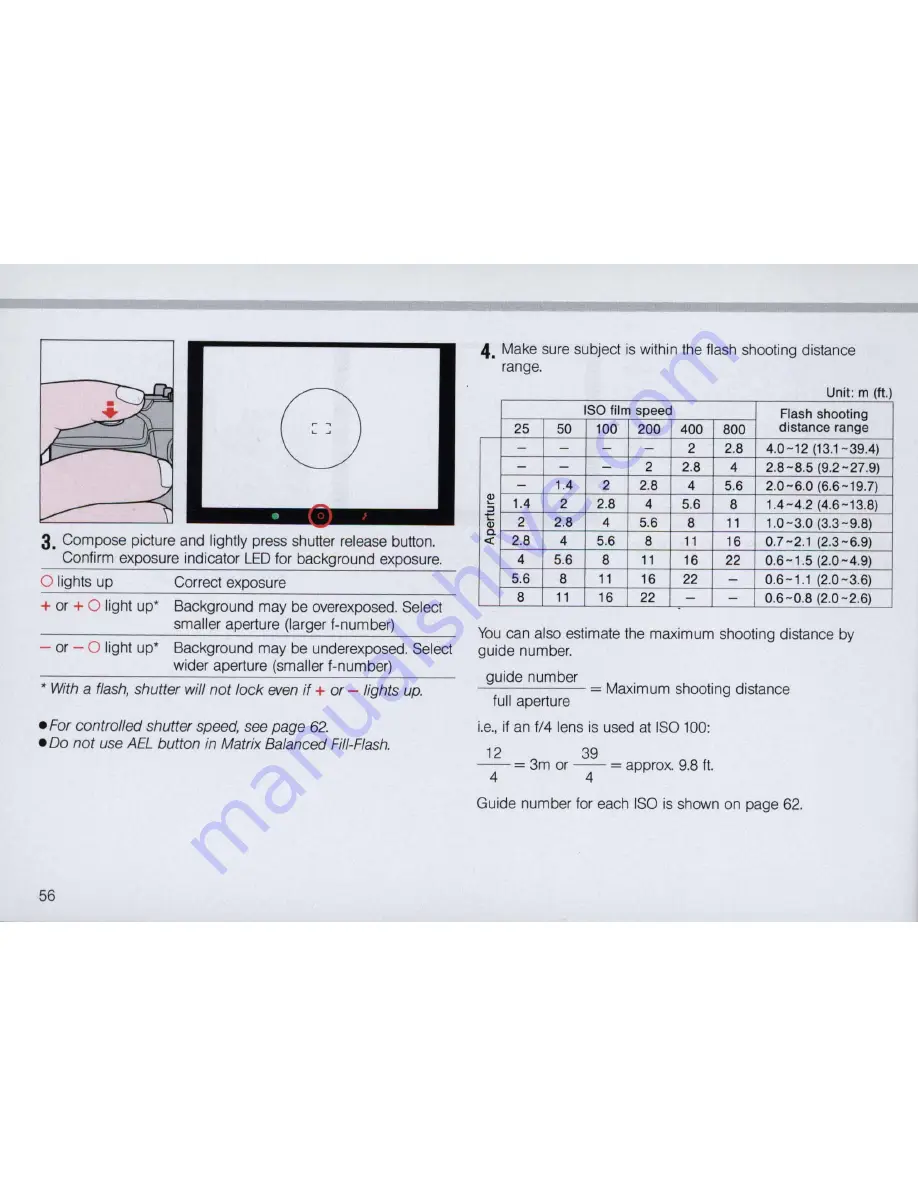 Nikon N5005 AF Instruction Manual Download Page 56