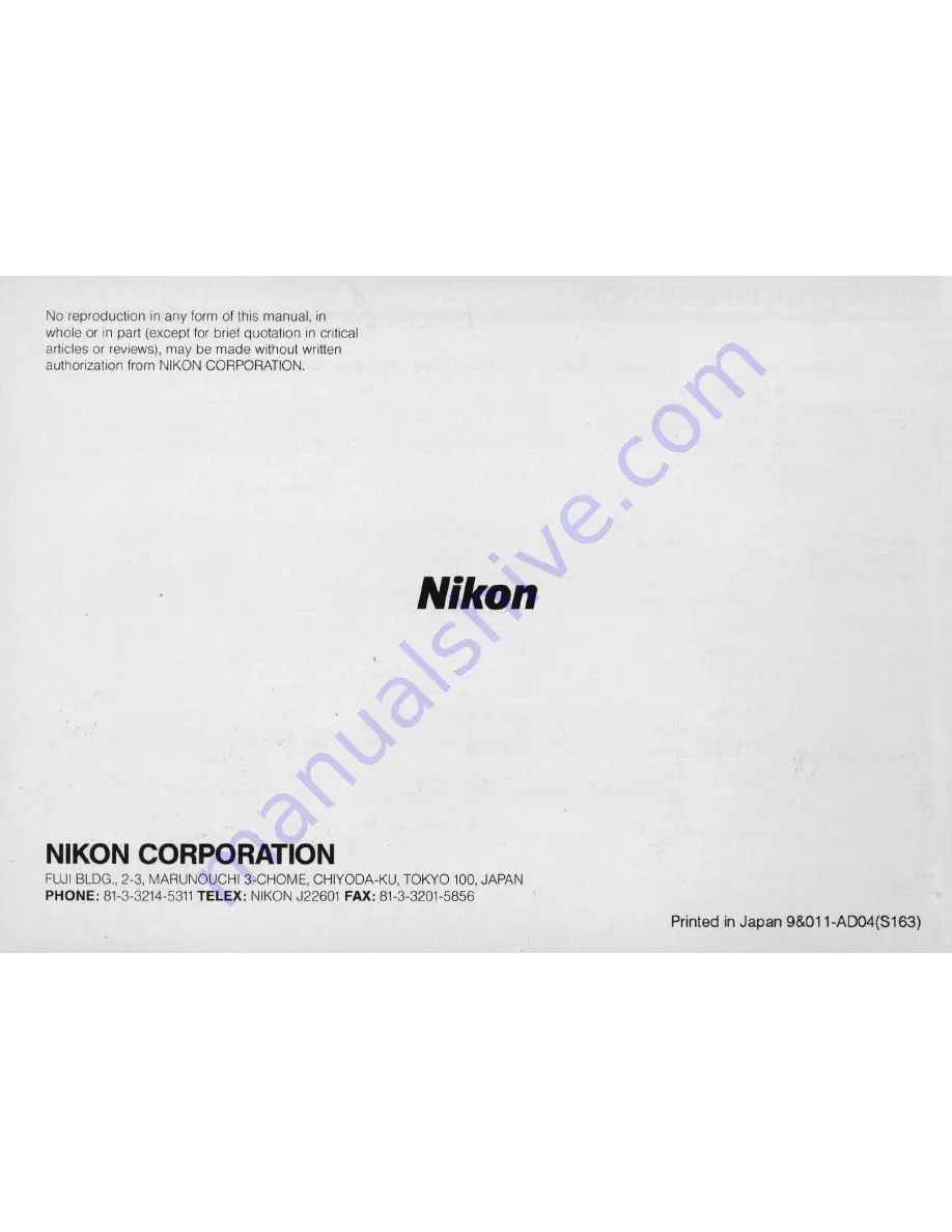 Nikon N5005 AF Instruction Manual Download Page 80