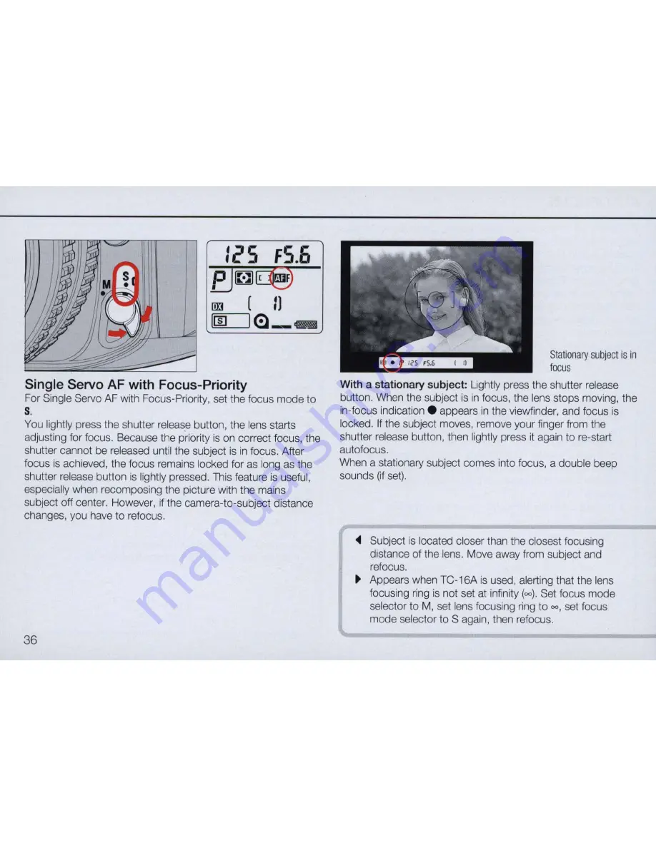Nikon N90 AF Скачать руководство пользователя страница 36