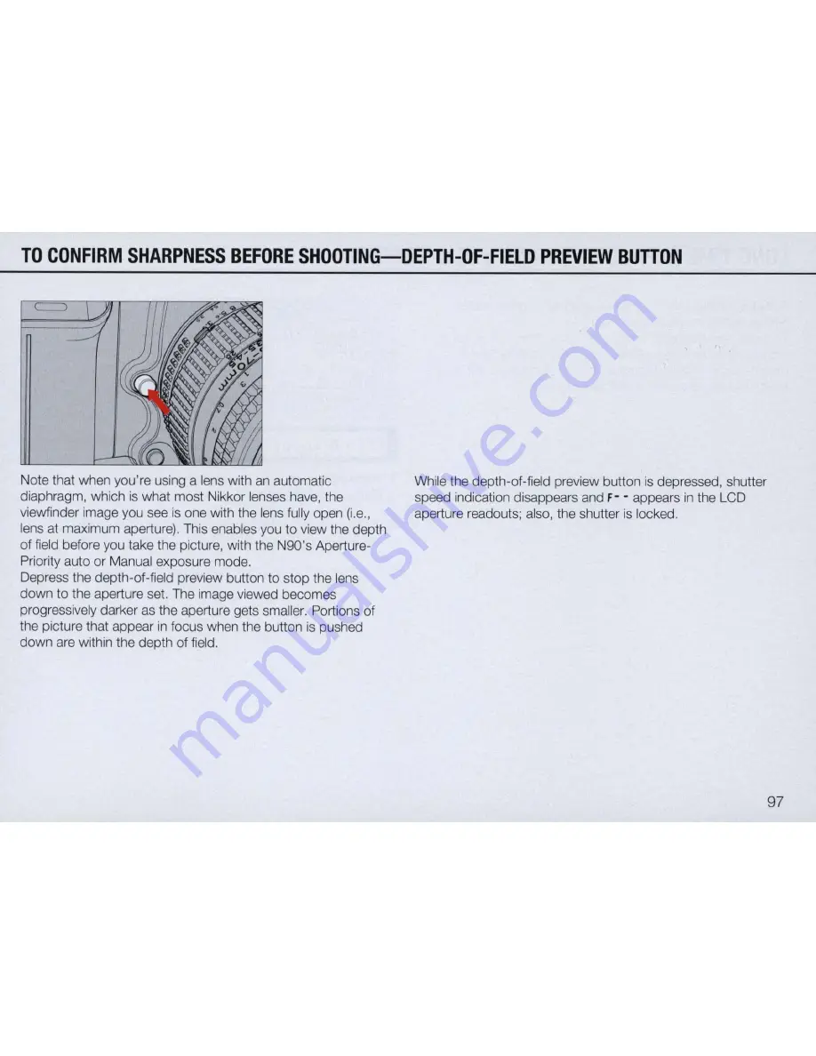 Nikon N90 AF Скачать руководство пользователя страница 97