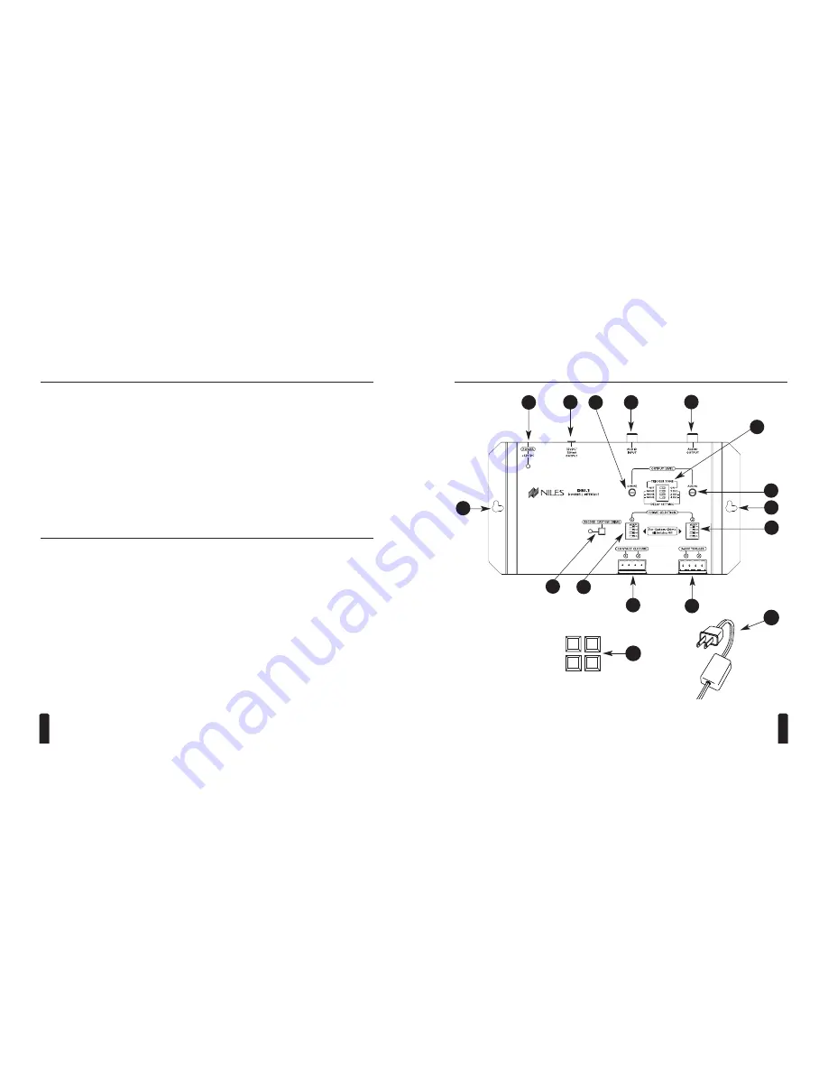 Niles DBI-1 Installation & Operation Manual Download Page 3