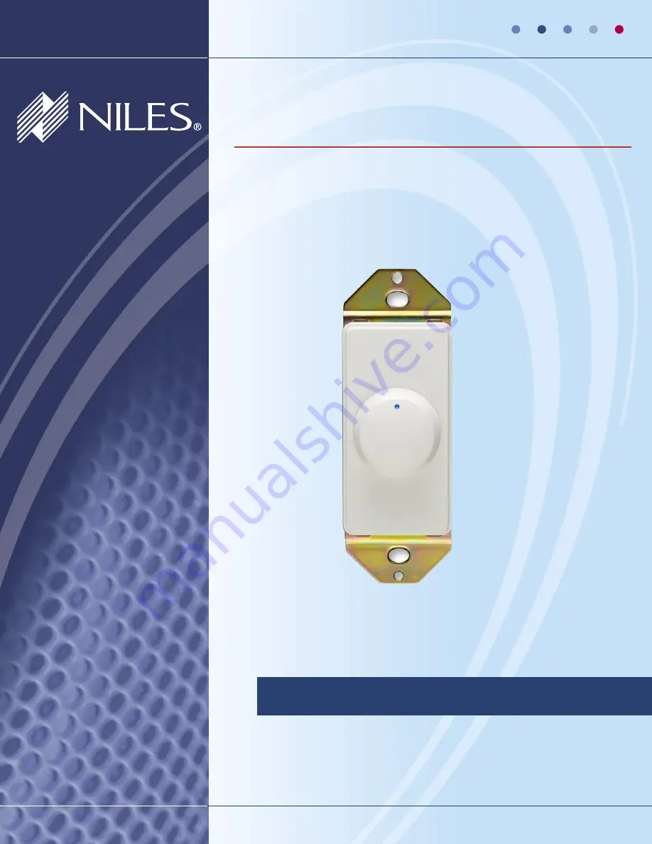 Niles VCS50 Specification Sheet Download Page 1