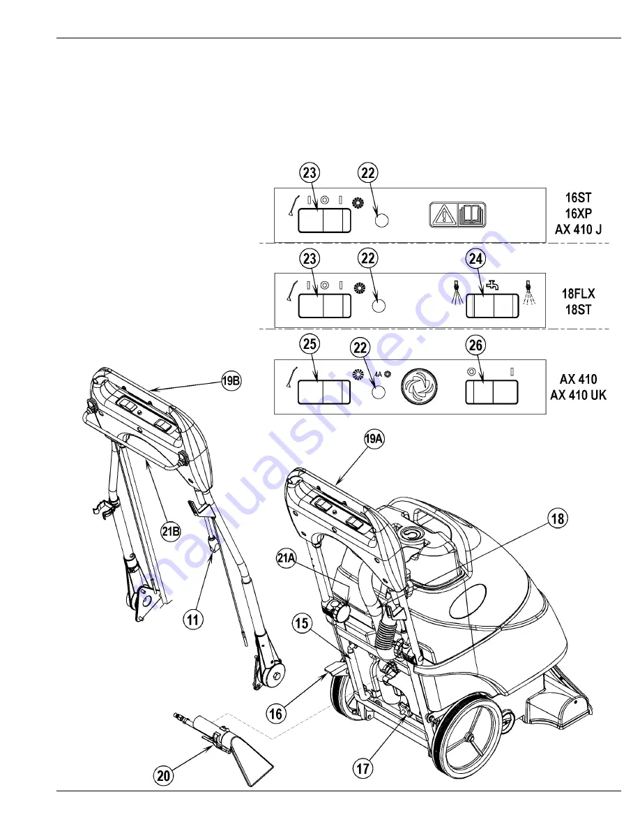 Nilfisk-Advance 56265000 Instructions For Use Manual Download Page 21