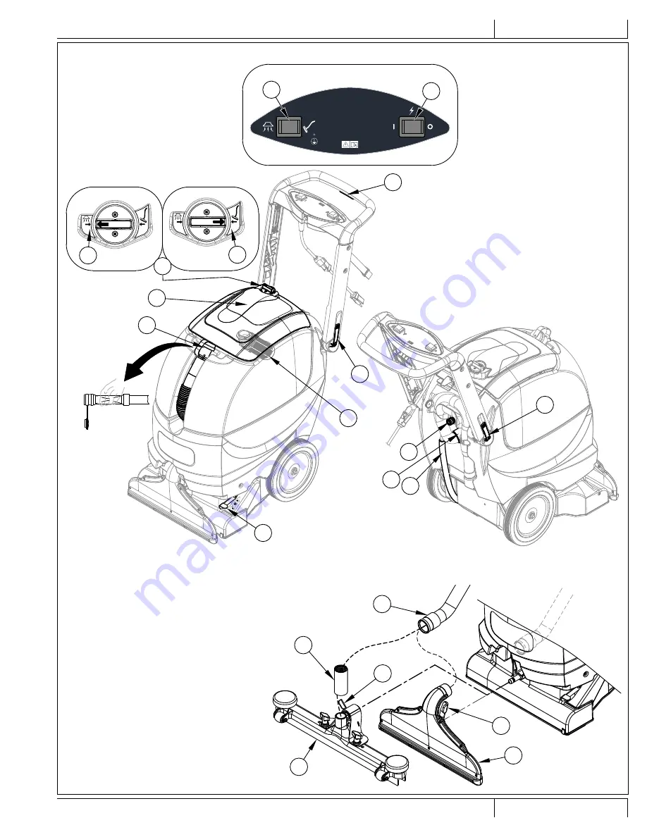 Nilfisk-Advance 56265504 Instructions For Use Manual Download Page 14