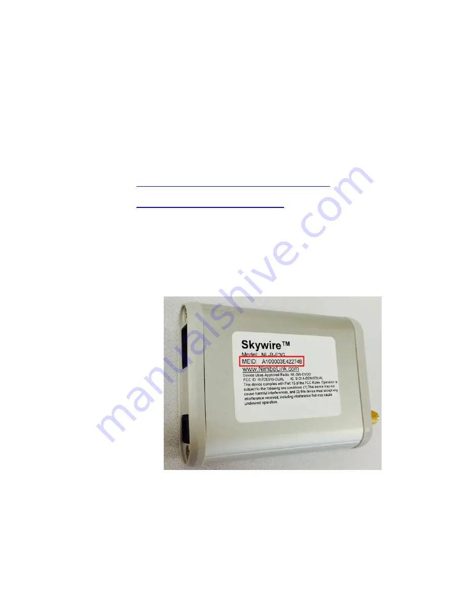 NimbeLink E2C Link User Manual Download Page 5