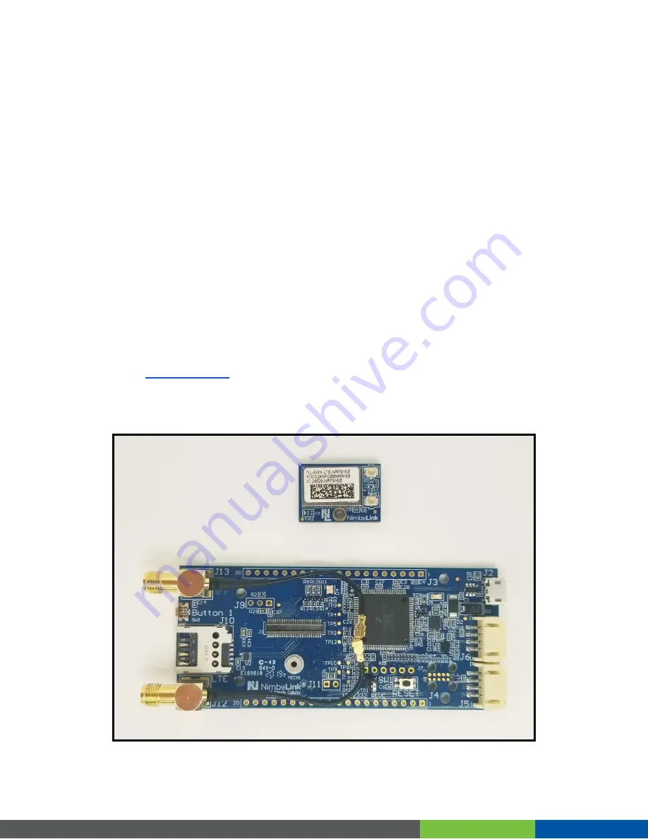 NimbeLink Skywire NL-SWN-LTE-NRF9160 Скачать руководство пользователя страница 6