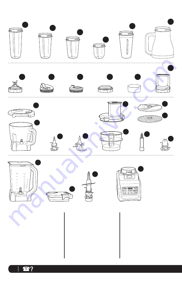 Ninja BL68X Series Owner'S Manual Download Page 6