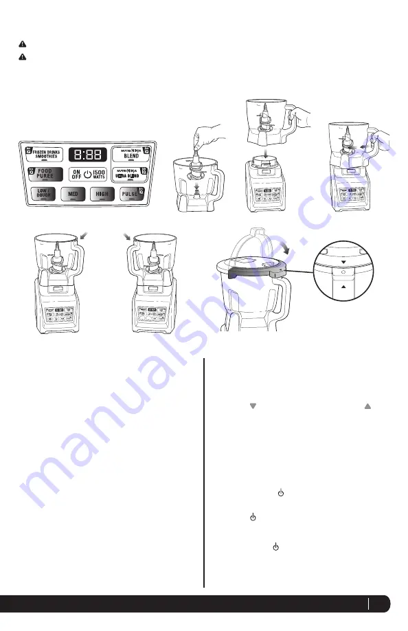 Ninja BL68X Series Owner'S Manual Download Page 11