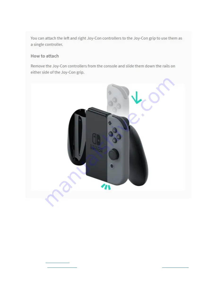 Nintendo Switch Operation Manual Download Page 44