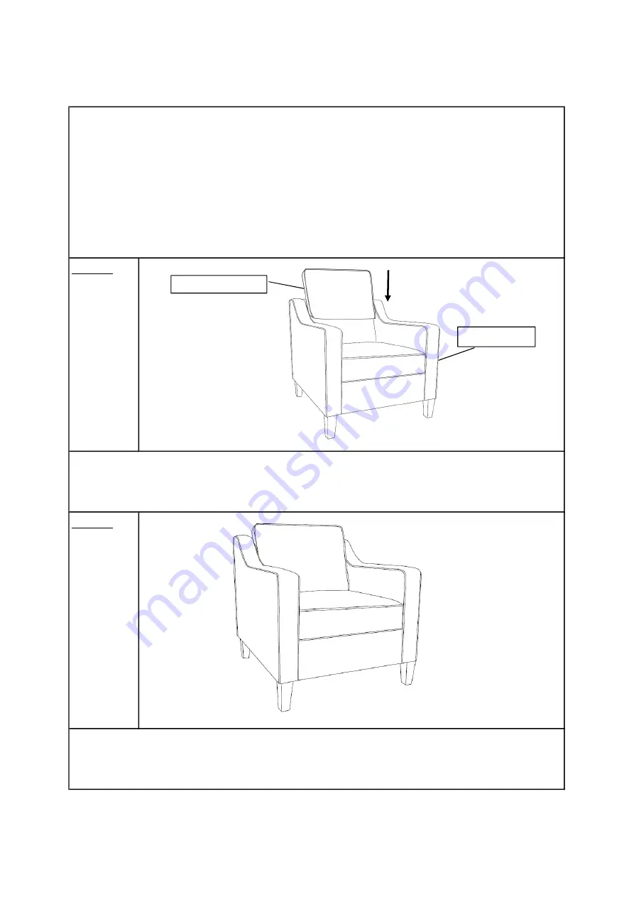 Noble House Home Furnishings Chair Assembly Instructions Download Page 4