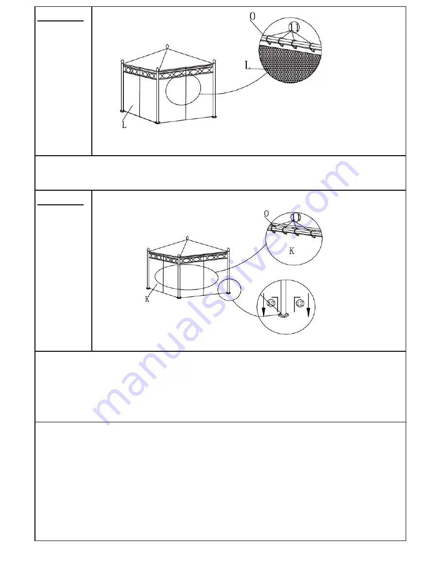 Noble House Home Furnishings Gazebo Скачать руководство пользователя страница 10