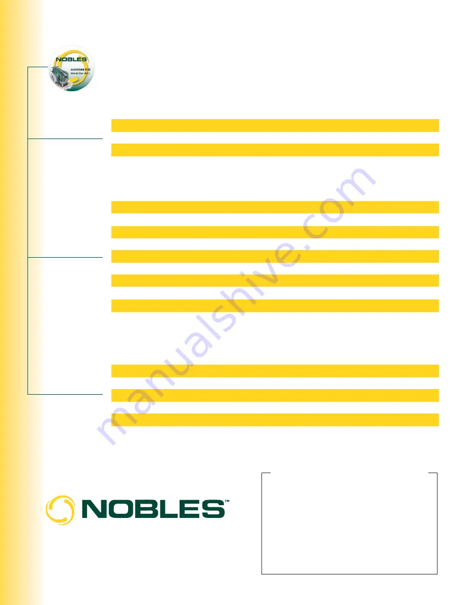 Nobles BR 2250 Brochure Download Page 2