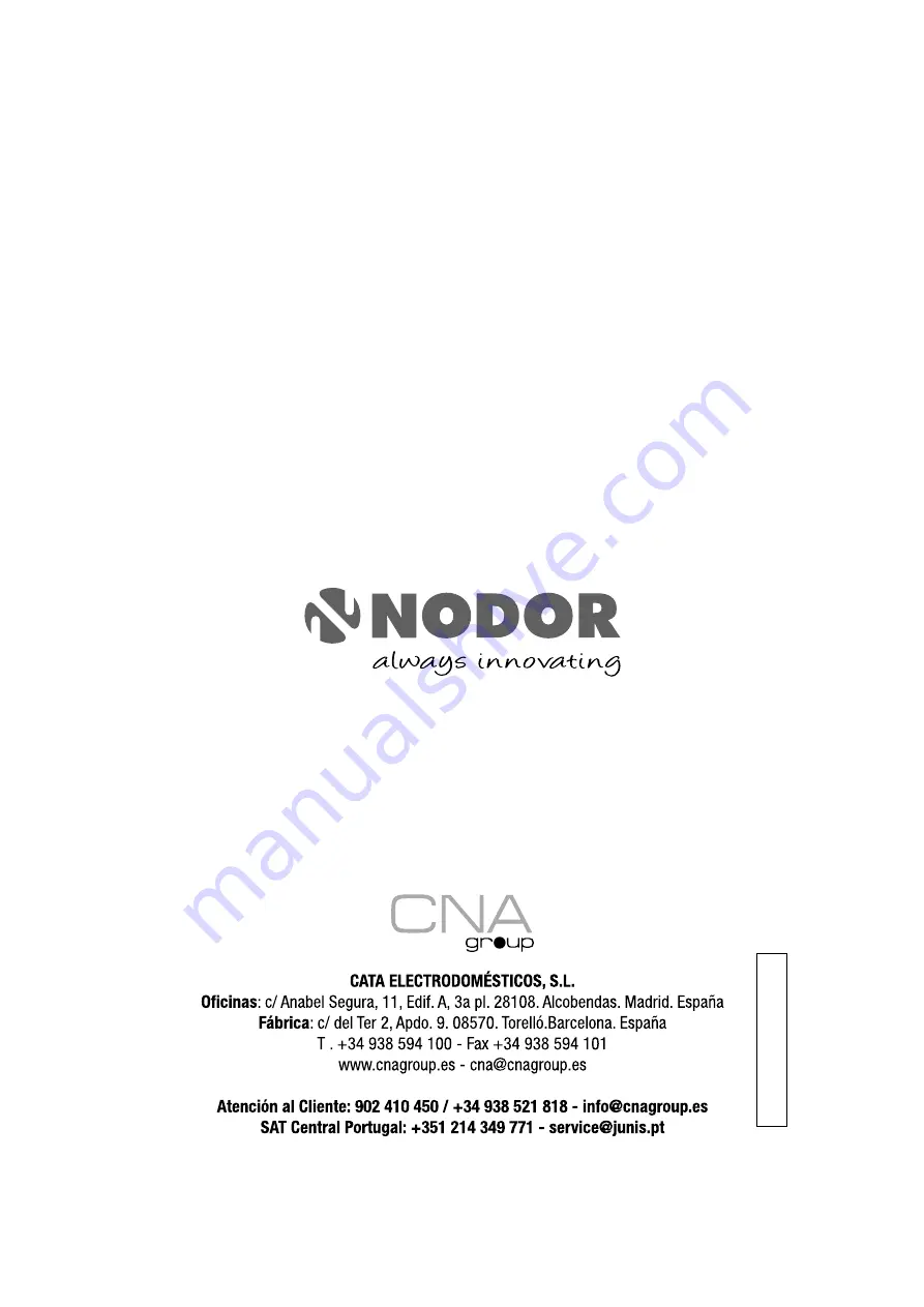 NODOR MO 6800 Instructions For Use Manual Download Page 3