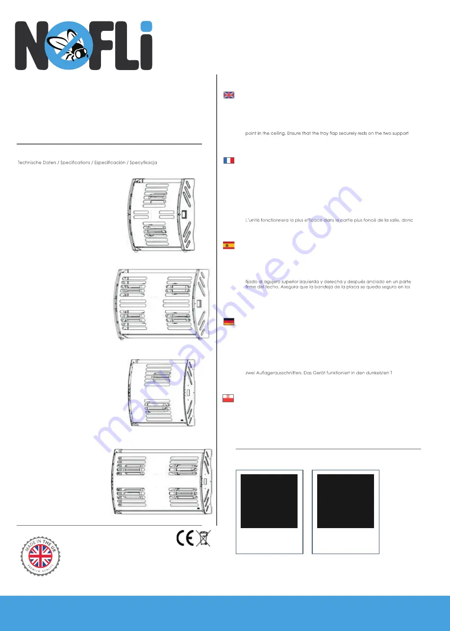 NoFli Standard 26 Скачать руководство пользователя страница 1