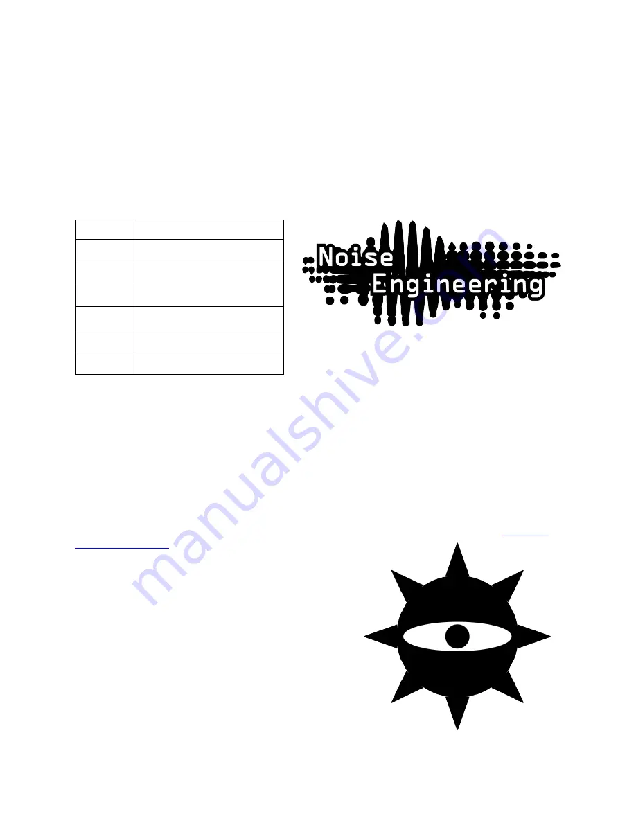 Noise Engineering Ruina Versio Скачать руководство пользователя страница 1