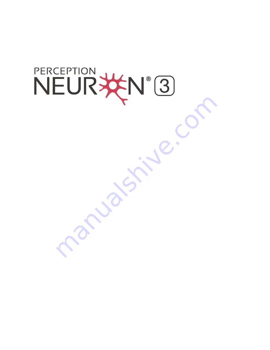 Noitom Perception Neuron 3 User Manual Download Page 1