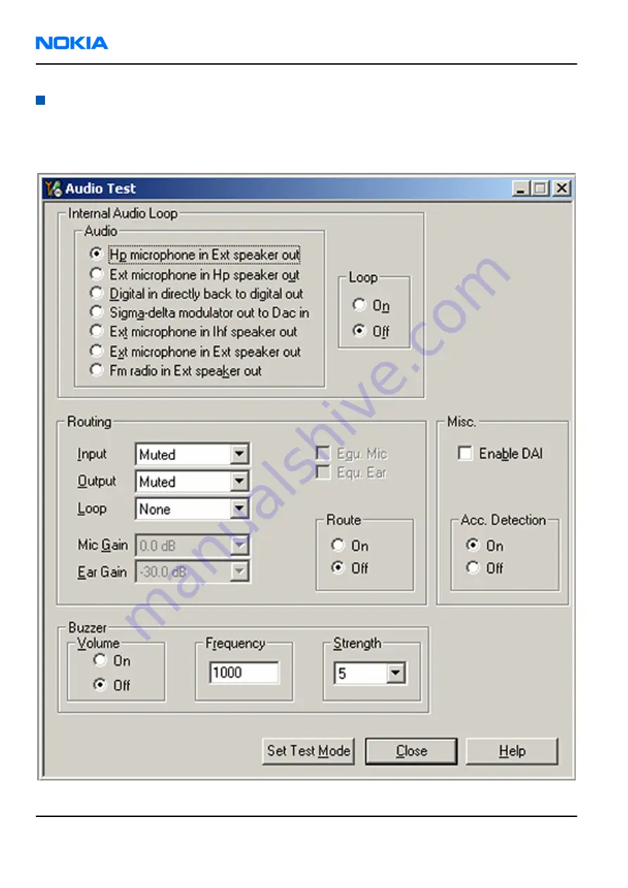 Nokia 2626 - Cell Phone - GSM Service Manual Download Page 128