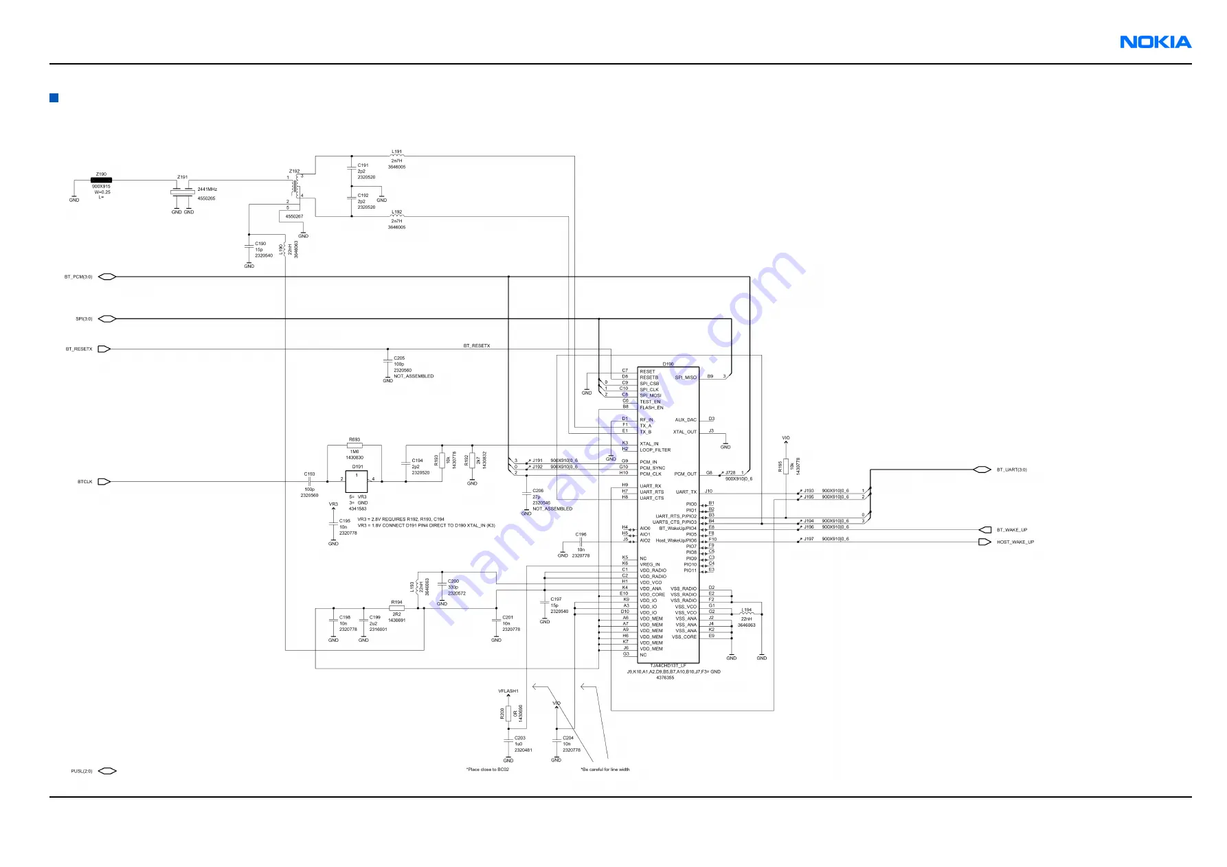 Nokia 3230 - Smartphone 6 MB Service Manual Download Page 262