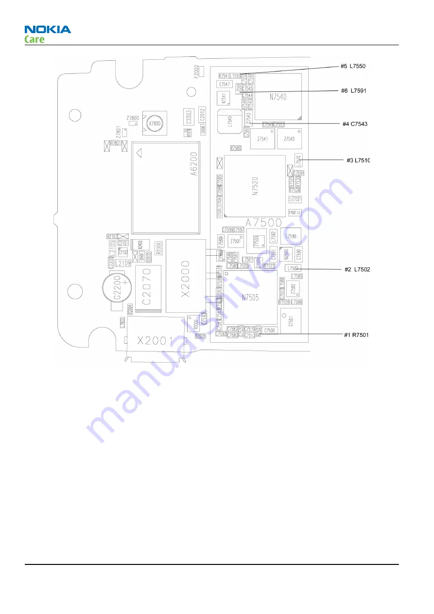 Nokia 3555 Service Manual Download Page 122