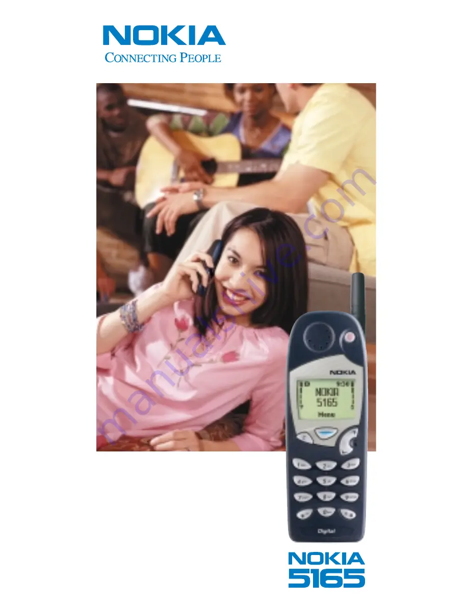 Nokia 5165 - Cell Phone - AMPS Скачать руководство пользователя страница 1