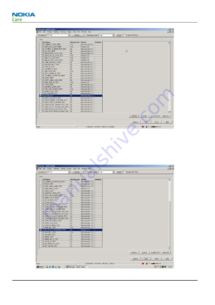 Nokia 5800 - XpressMusic Smartphone - WCDMA Service Manual Download Page 186