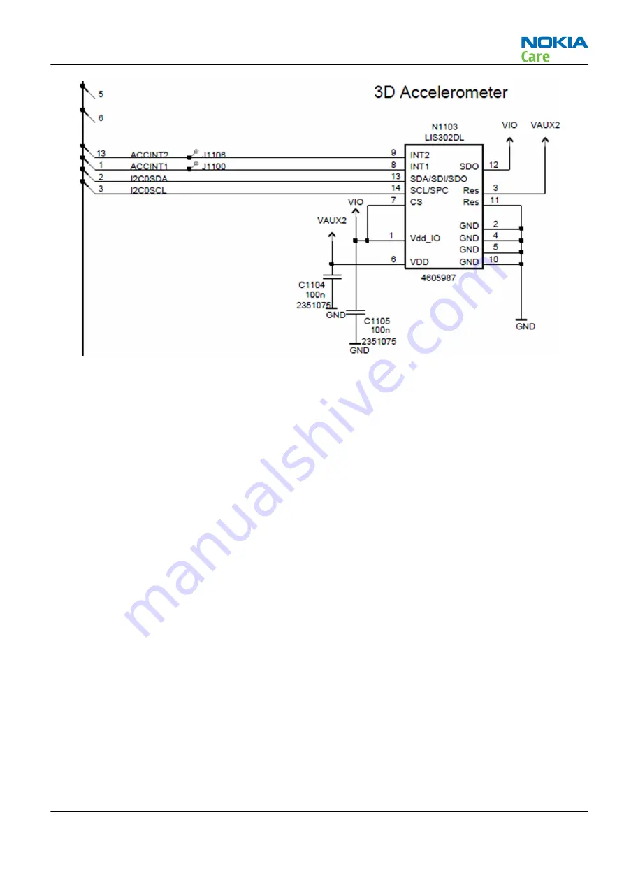 Nokia 603 Service Manual Download Page 197