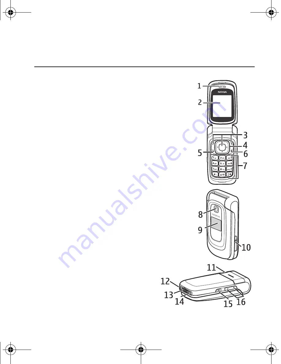 Nokia 6085 - Cell Phone 4 MB Скачать руководство пользователя страница 20