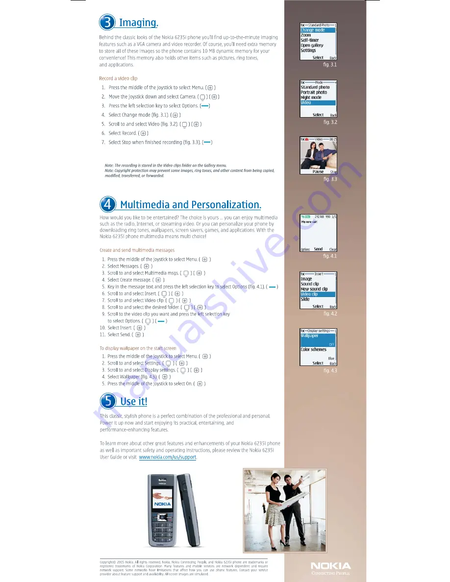 Nokia 6235i - Cell Phone 10 MB Скачать руководство пользователя страница 2