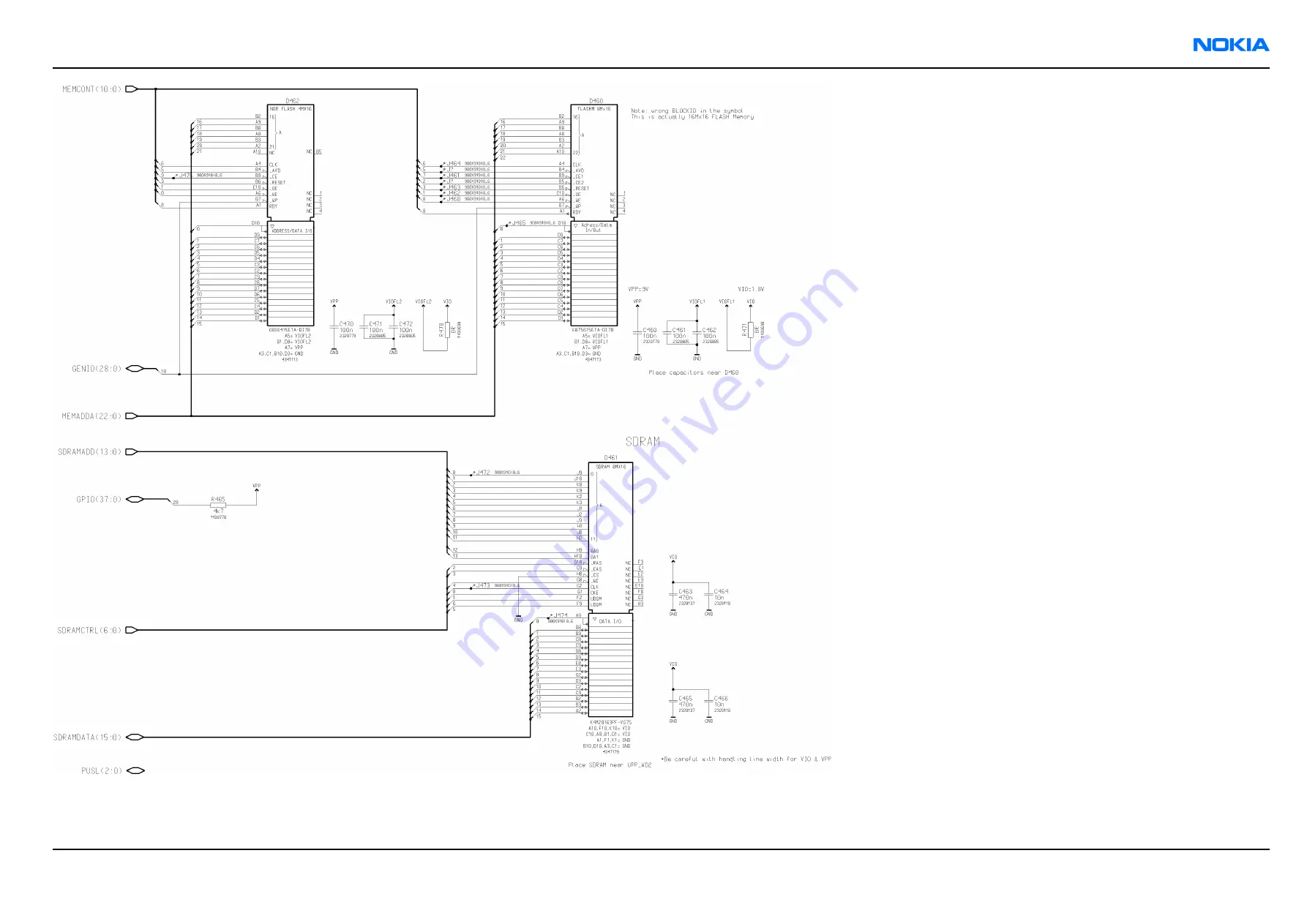 Nokia 6260 RM-25 Service Manual Download Page 288