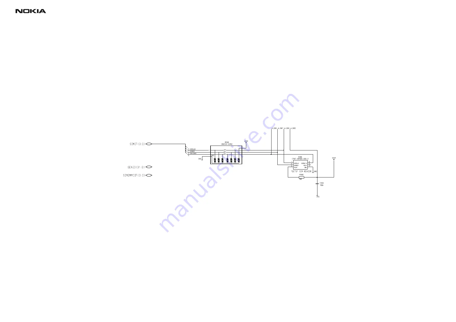 Nokia 6610 - Cell Phone 625 KB Service Manual Download Page 243