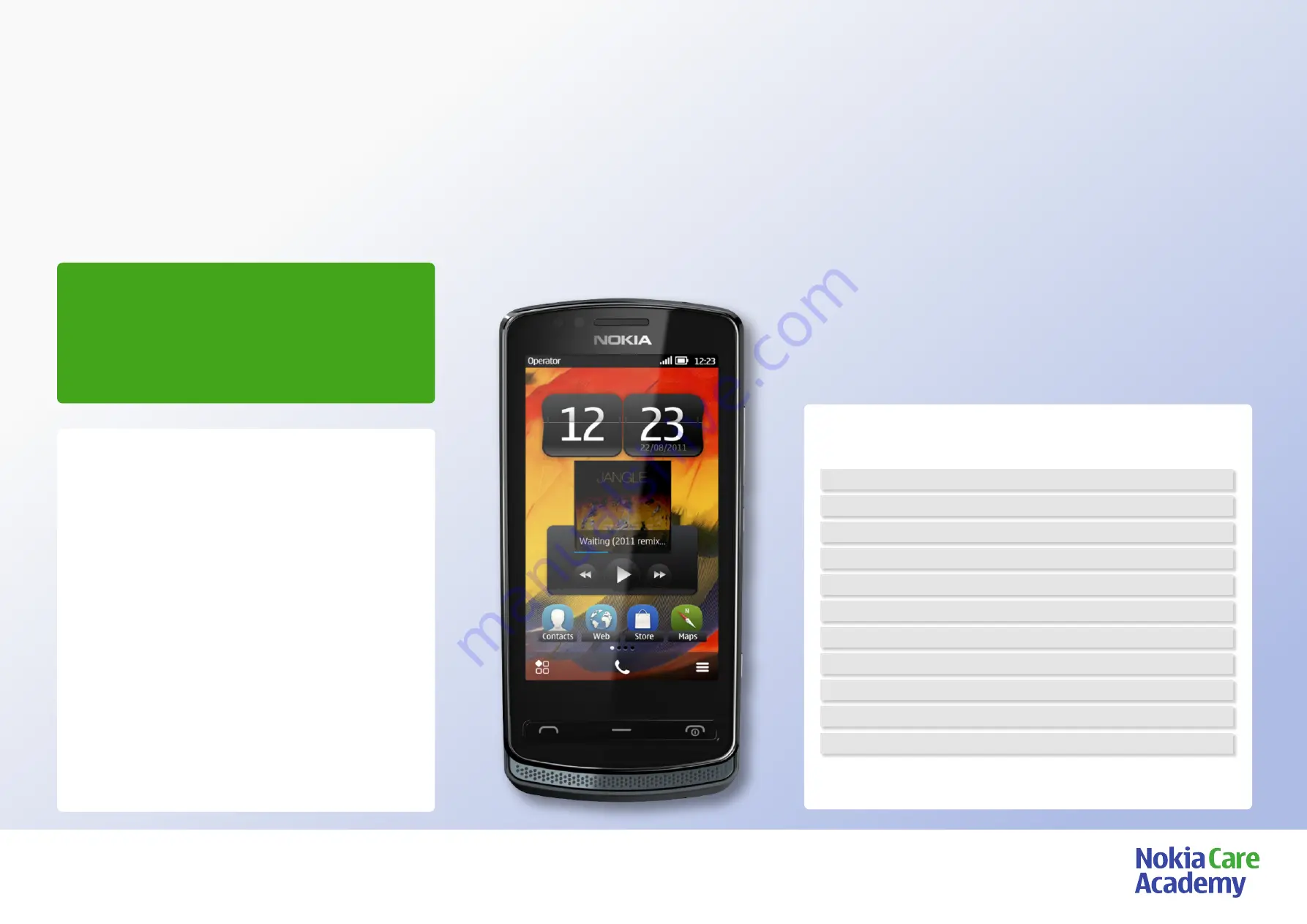 Nokia 700 RM-670 Скачать руководство пользователя страница 1