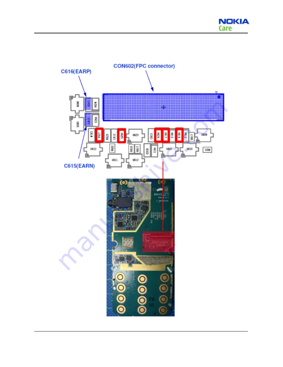 Nokia 8208 Service Manual Download Page 69