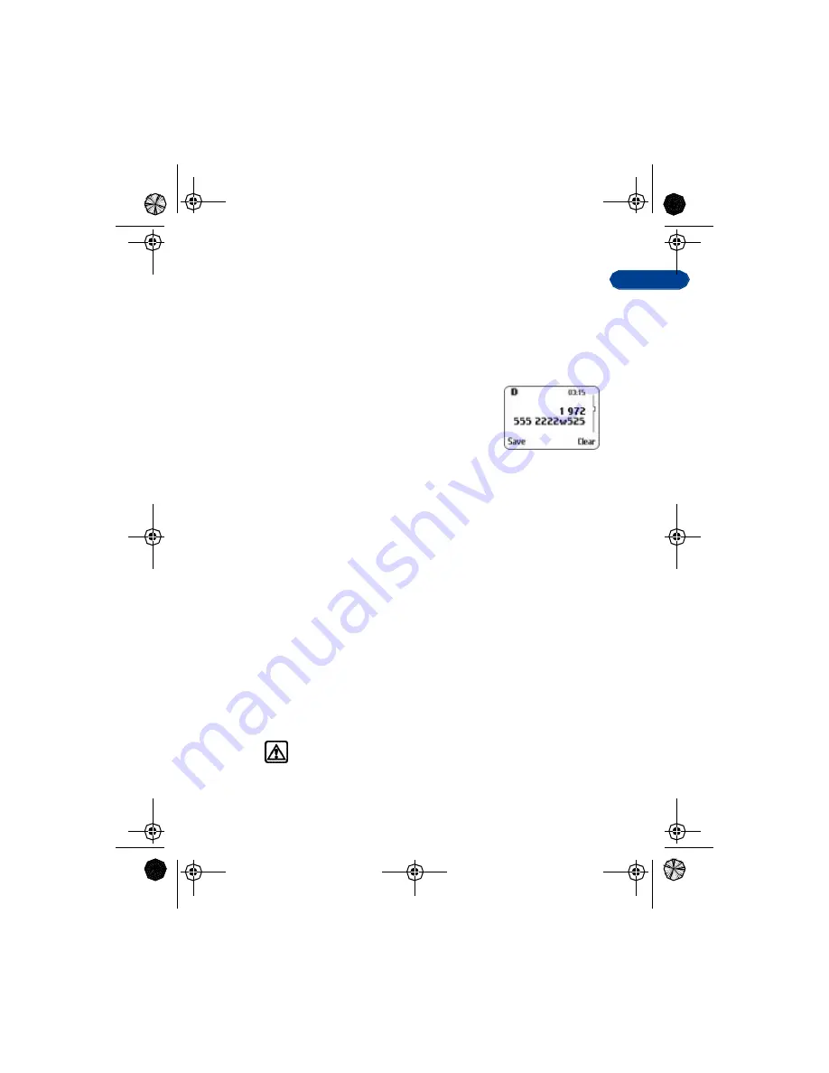 Nokia 8265 - Cell Phone - AMPS User Manual Download Page 63