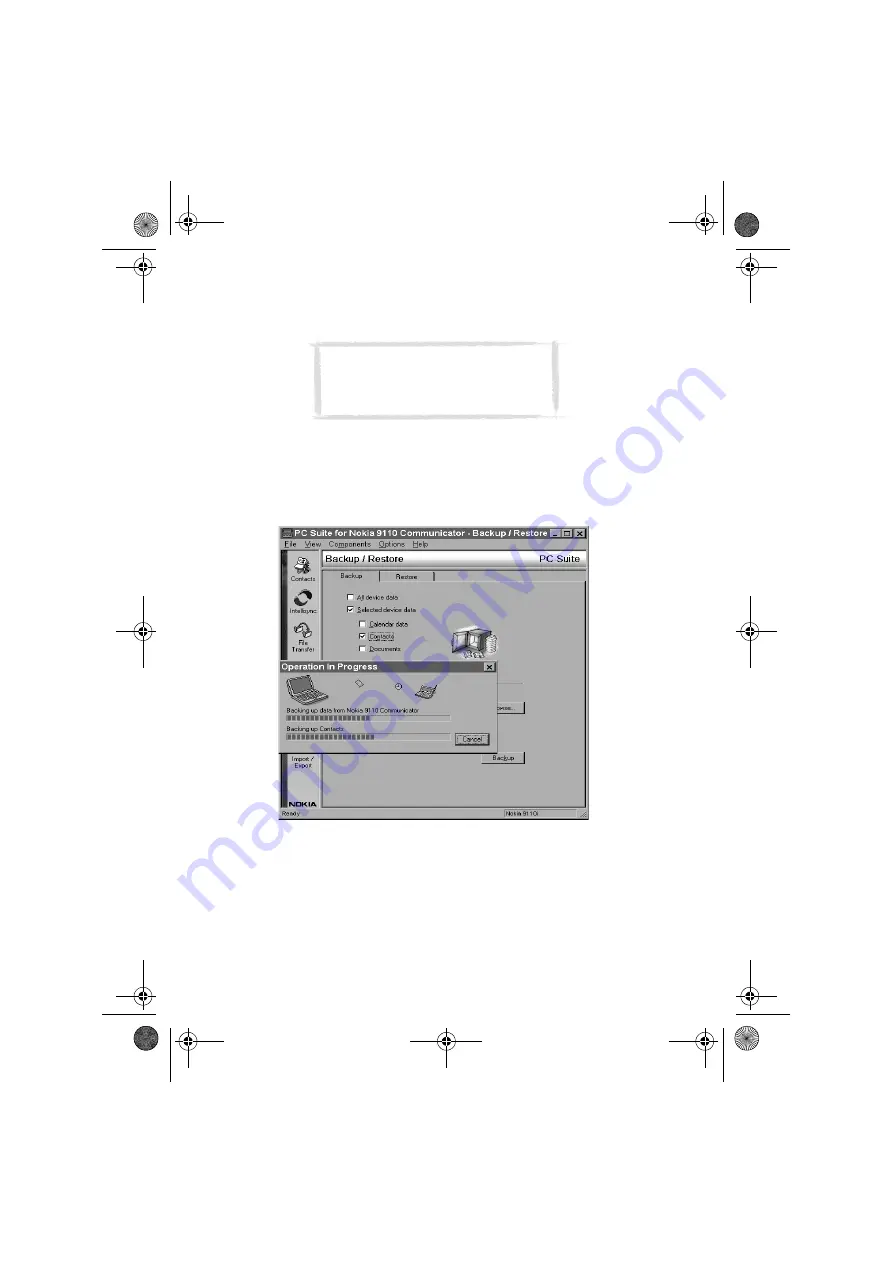 Nokia 9110i Communicator Скачать руководство пользователя страница 44