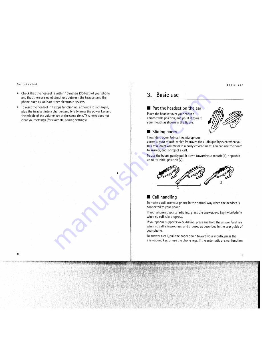 Nokia BH-900 Скачать руководство пользователя страница 5