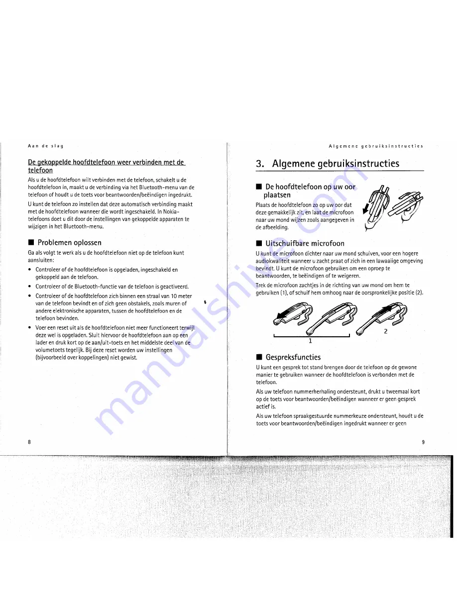 Nokia BH-900 User Manual Download Page 12