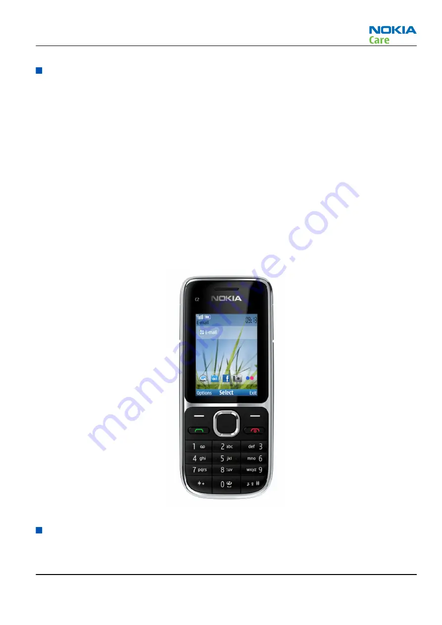 Nokia C2-01 Service Manual Download Page 17