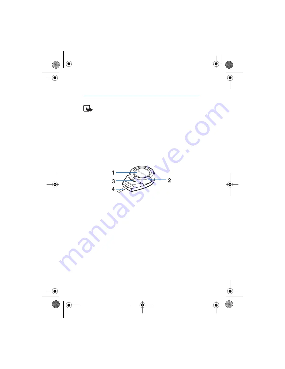 Nokia CK-1W User Manual Download Page 46