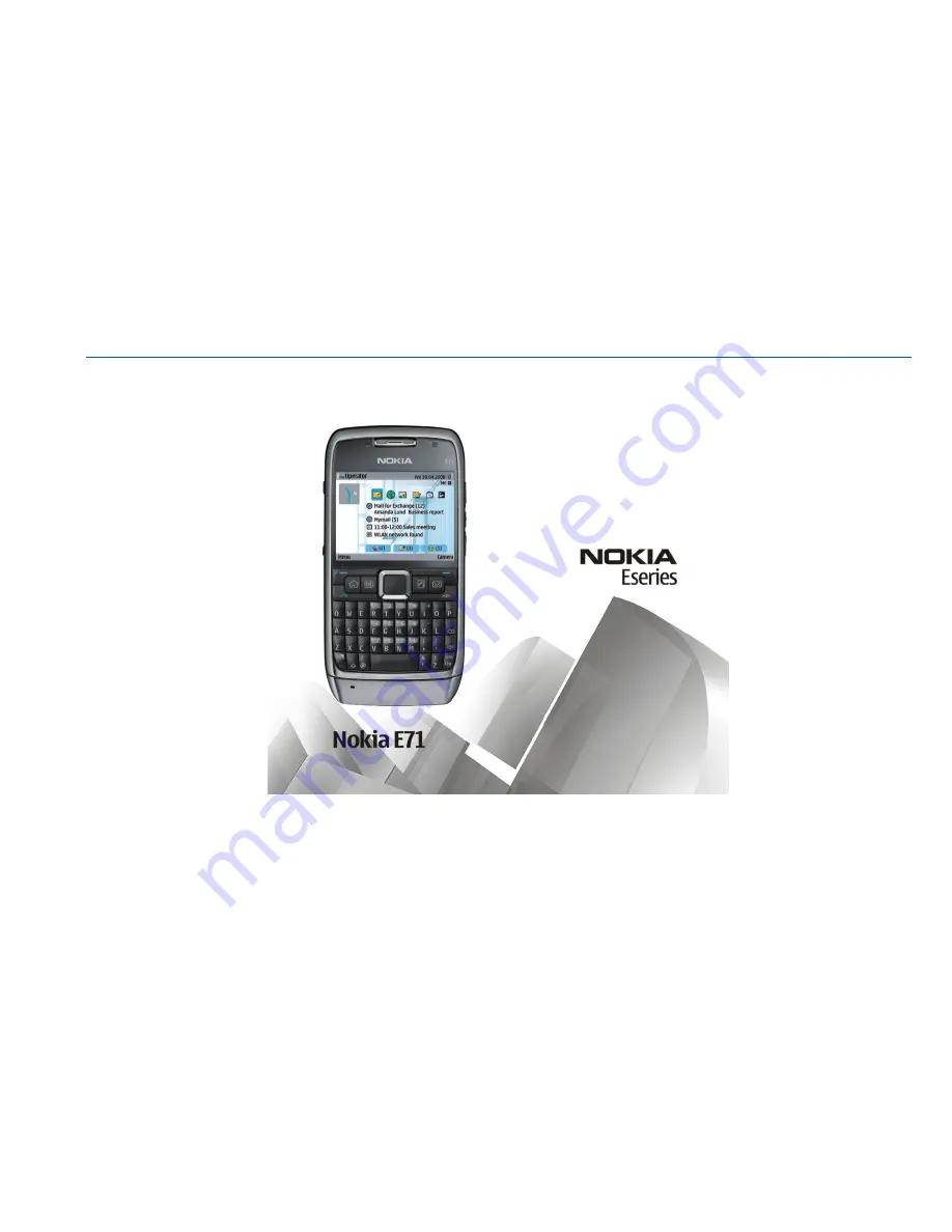 Nokia E Series User Manual Download Page 1