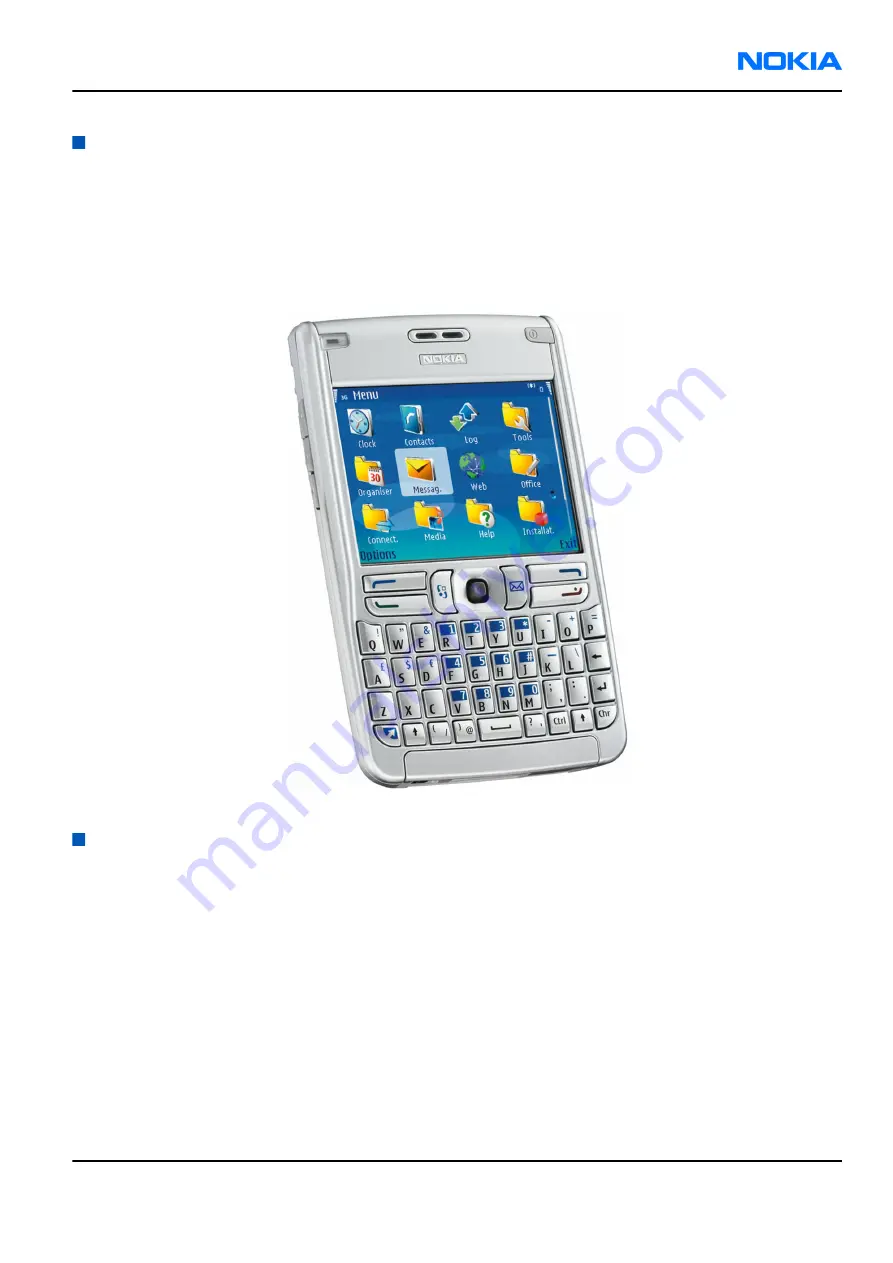 Nokia E62 Service Manual Download Page 16