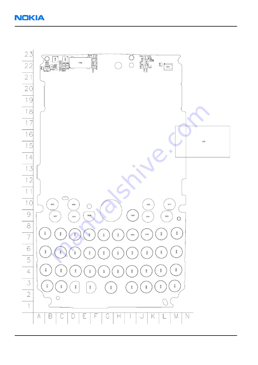 Nokia E62 Service Manual Download Page 52