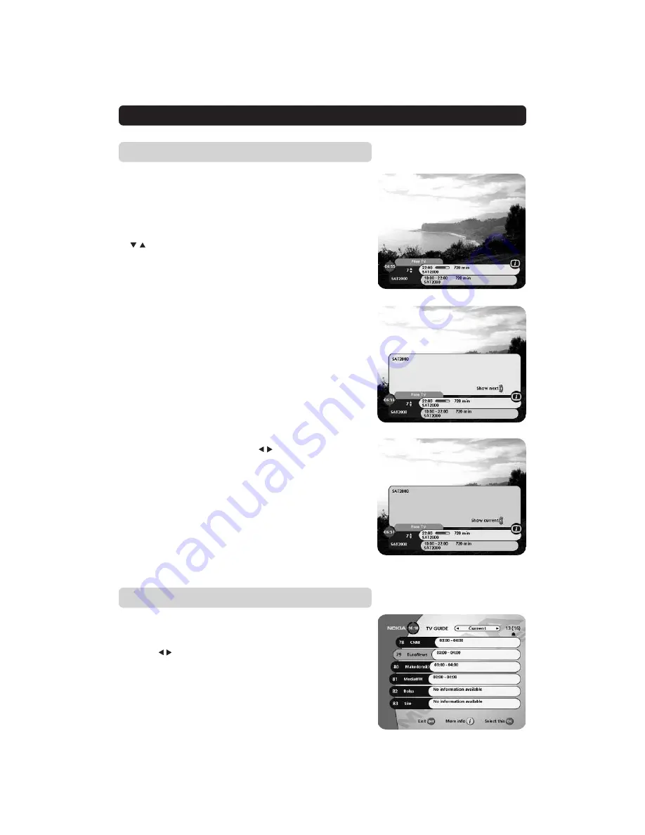 Nokia Mediamaster 9860 S Owner'S Manual Download Page 20