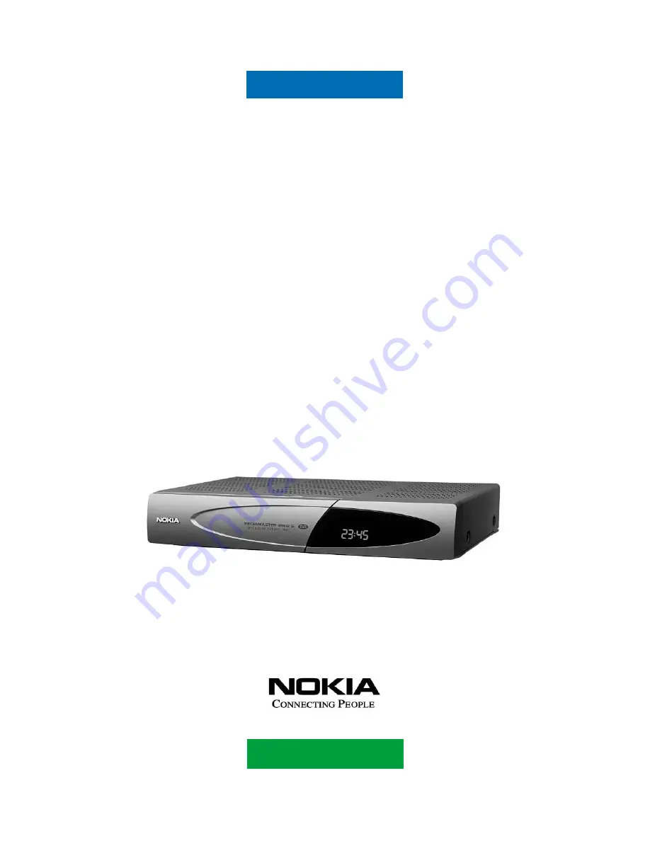 Nokia MEDIAMASTER 9902 S Owner'S Manual Download Page 1