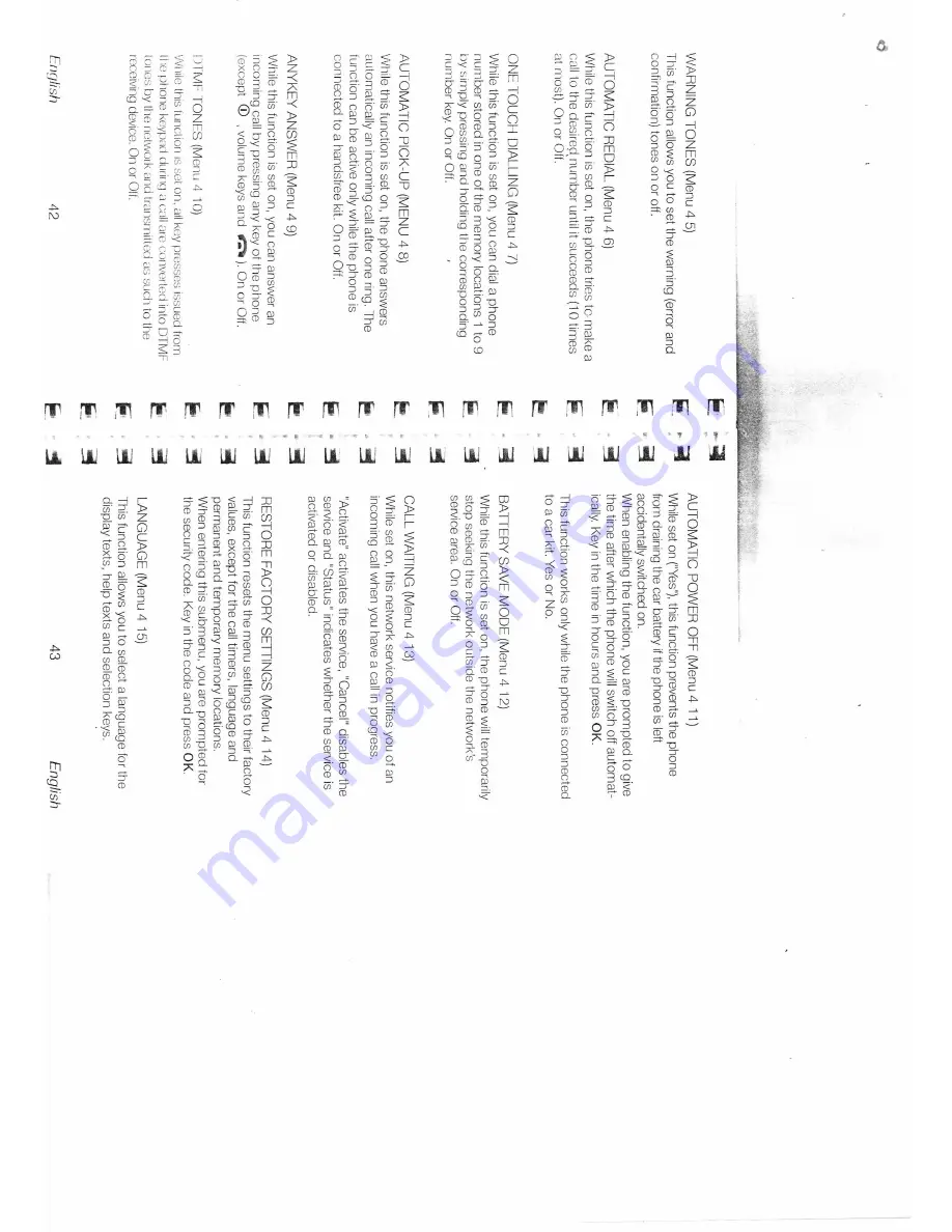 Nokia Mobira Cityman 5000 User Manual Download Page 25