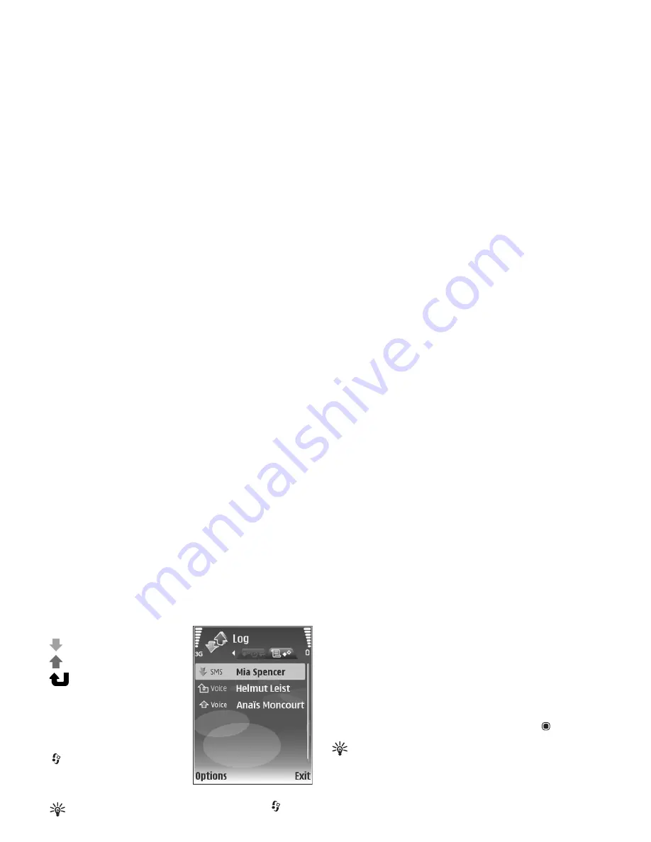 Nokia N77 User Manual Download Page 74