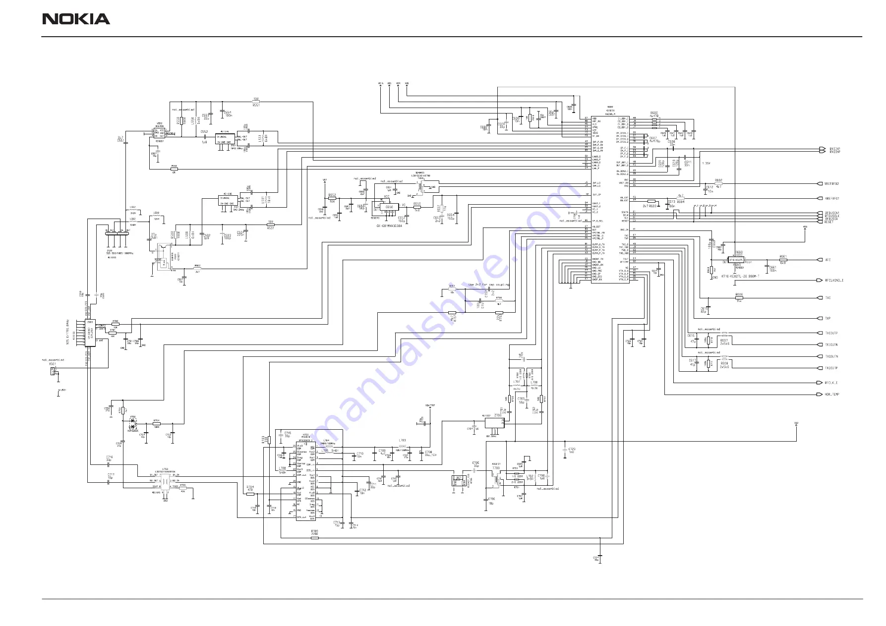 Nokia NHM-7 series Service Manual Download Page 178